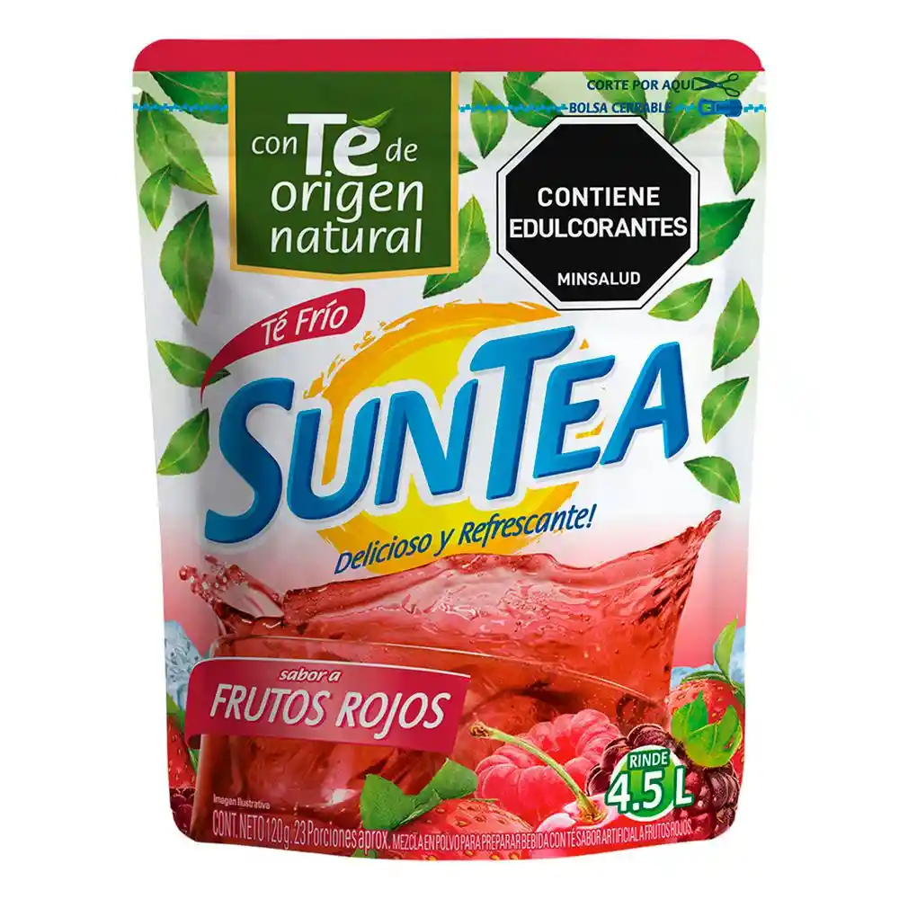 Mezcla Polvo Bebida Frutos Rojos Suntea