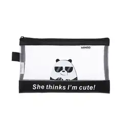 Miniso Portadocumentos Panda we Bare Bears Tamaño A6