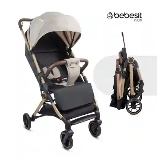 Coche Compacto Micro Beige Beige
