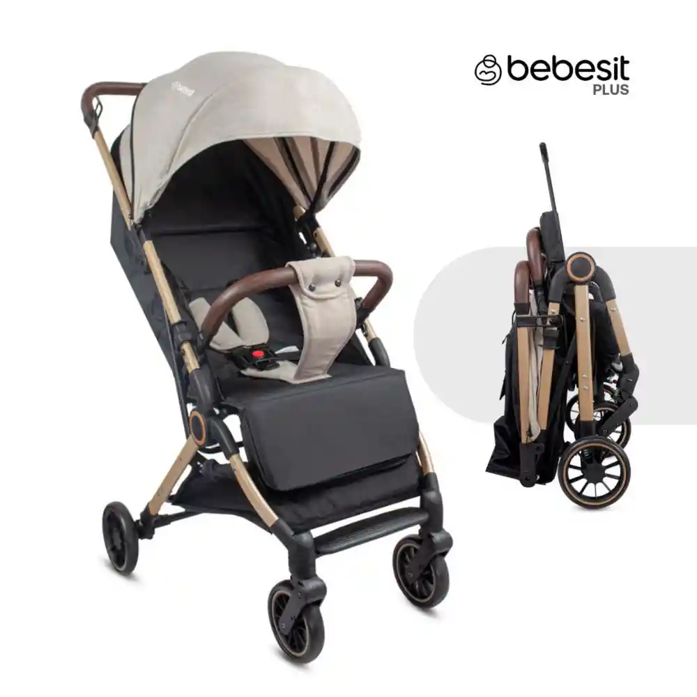 Coche Compacto Micro Beige Beige