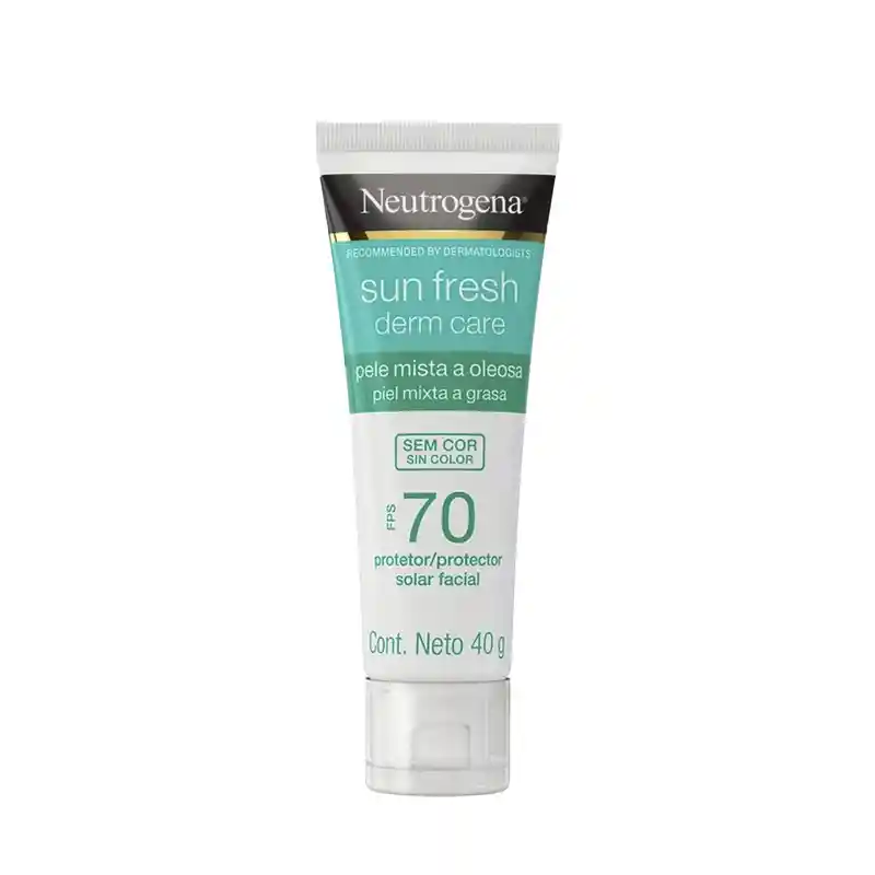 Neutrogena Protector Solar Facial Sun Fresh Sin Color Fps 70