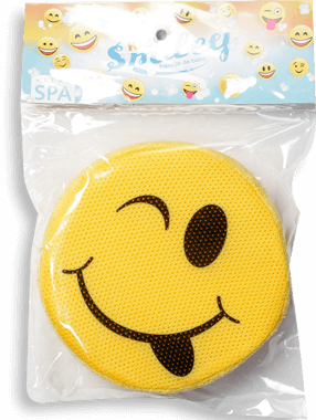 Alga Crin Esponja de Baño Infantil Smiley