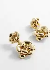 Pendientes Edurne Oro Talla 99 Mujer Mango