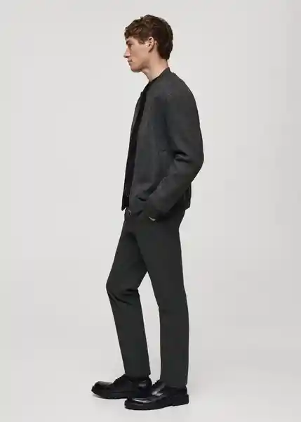 Pantalón Brest Gris Talla 44 Hombre Mango