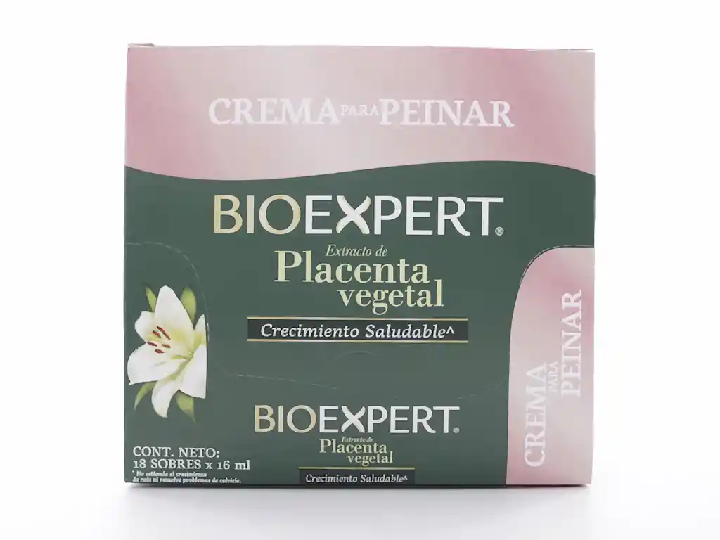 Bioexpert Crema Para Peinar Placenta