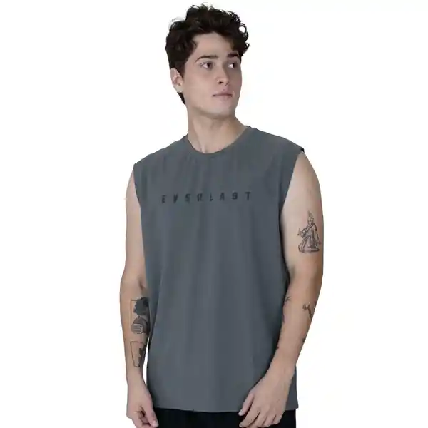 Camiseta Esqueleto Jack Gris Oscuro Everlast