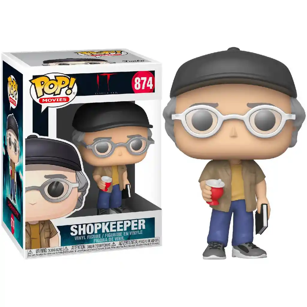 Funko Pop It 2 Shopkeeper Stephen King (874)