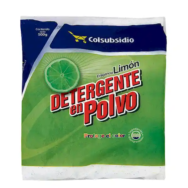 Detergente Polvo Colsubsidio Limon