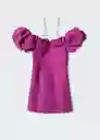 Vestido Diane Morado Talla S Mujer Mango