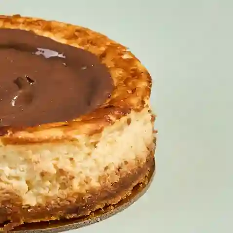 Tarta de queso original con nutella