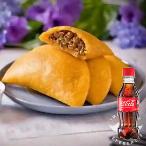 Combo Empanada Carne&Papa +Cocacola Orig 250ml