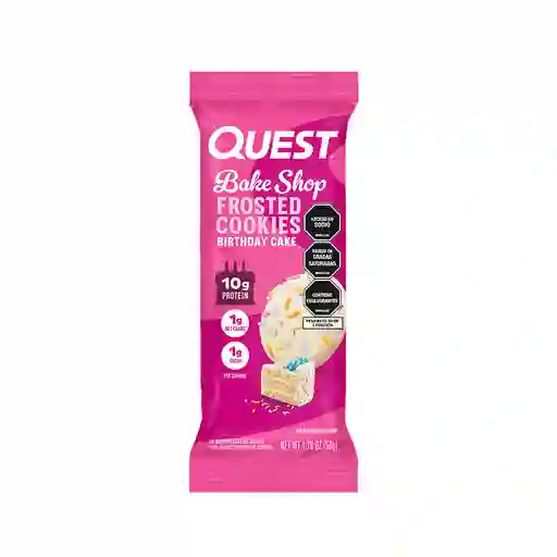 Quest Galleta Glaseada Torta de Cumpleaños Bolsa