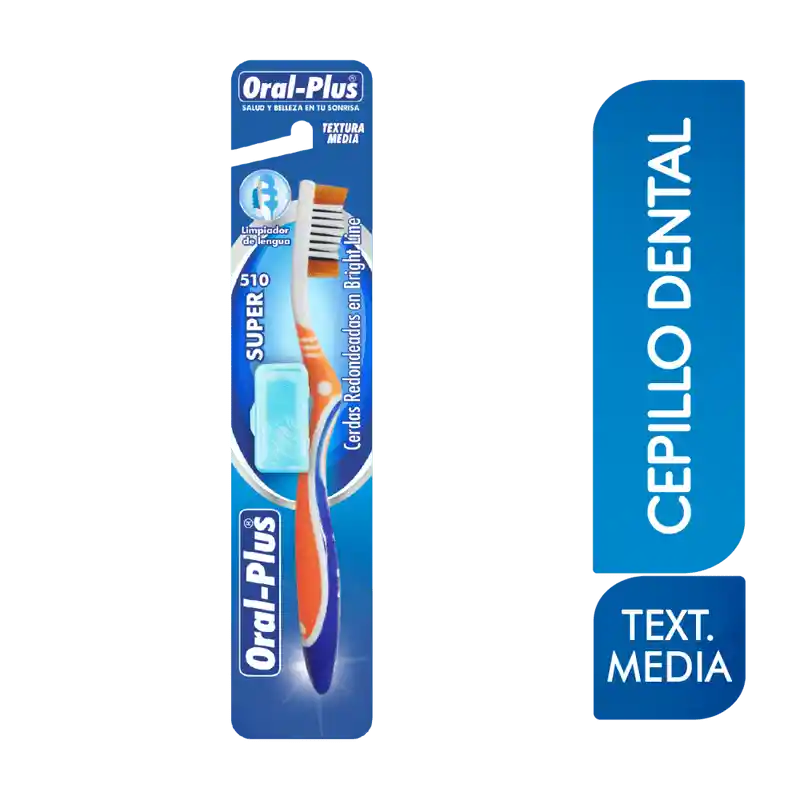 Oral Plus Cepillo Dental Textura Mediana Super 510