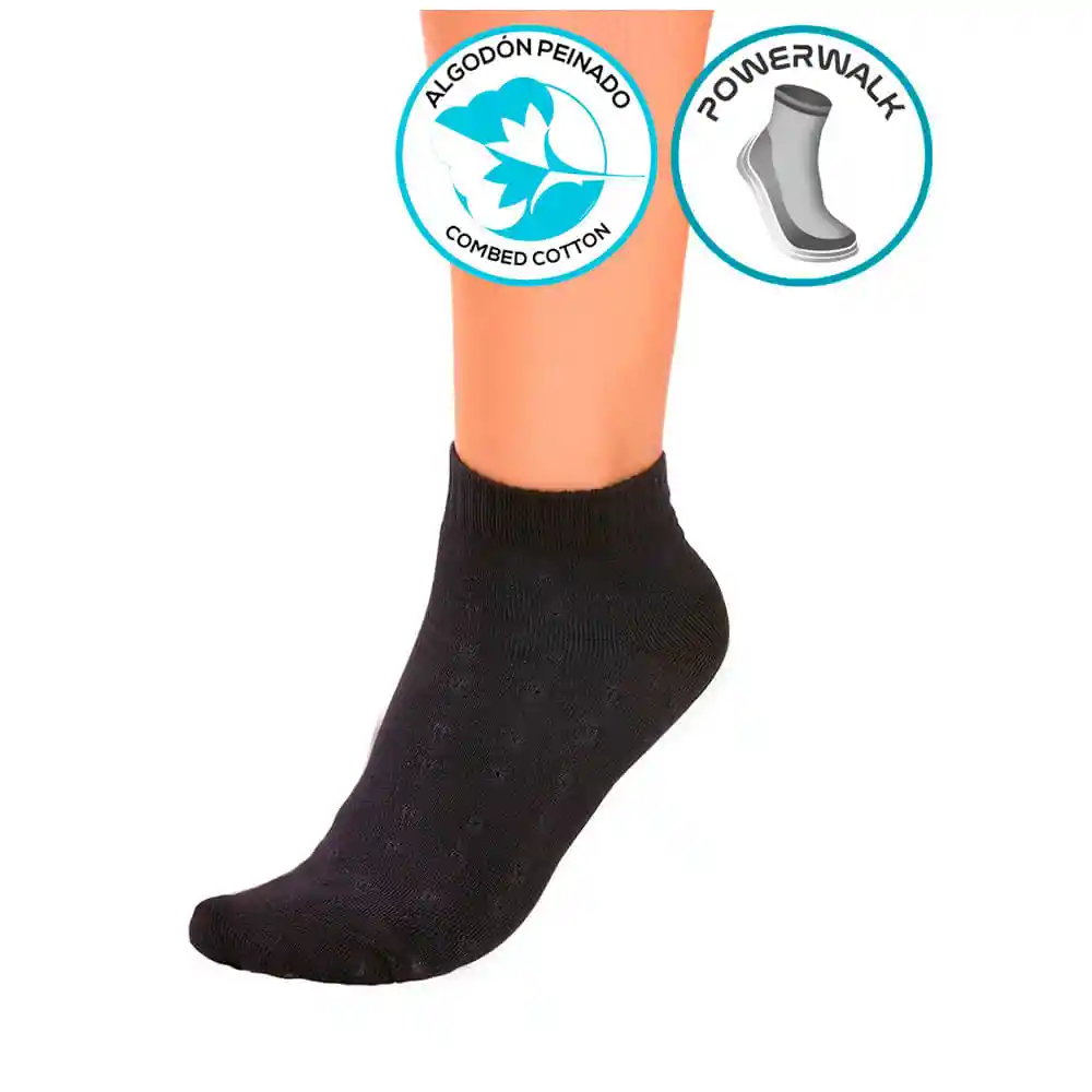 Calceta Moira Mujer 4284 Cocoon Azul Talla 9-11