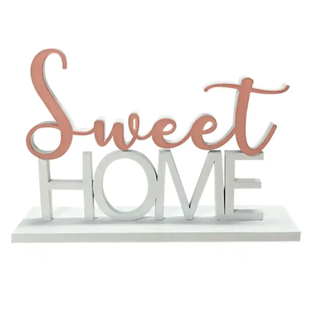 Marres Figura Decorativa Sweet Home Bicolor 26.5 X 6 X 17.5 Cm