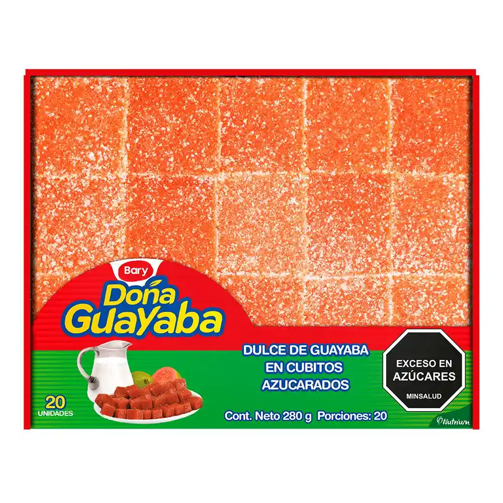 Dulce de Guayaba en Cubos Dona Guayaba (280 Gr)