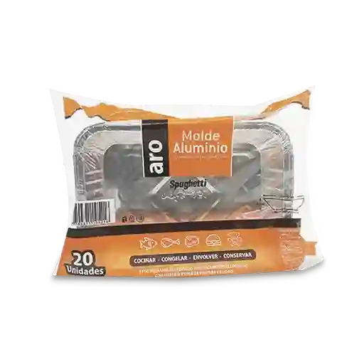 Aro Molde de Aluminio Spaghetti