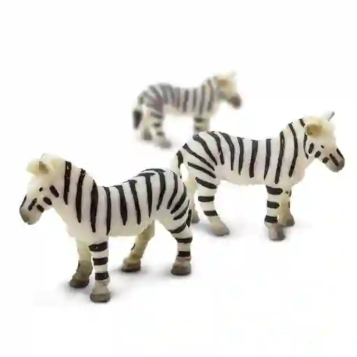 Mini Safari Figura Coleccionable Zebra Mini