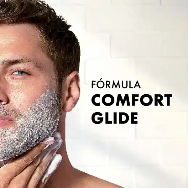 GILLETTE Foamy Mentol Espuma de Afeitar con Sensación Refrescante para Hombres Afeitada al Ras y Confortable 179 mL
