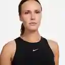 Nike Camiseta W Np Df Crop Tank Shine Mujer Negro L