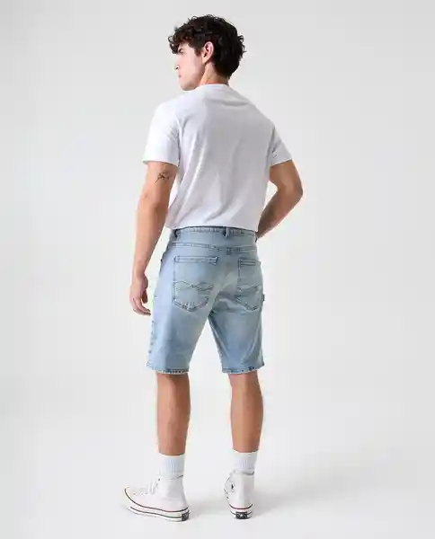 Bermuda Hombre Azul Talla 32 552G007_AZU114604 Americanino