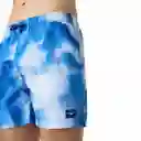 Pantaloneta Digital Printed Leisure 16 Pulgadas Hombre Azul-s