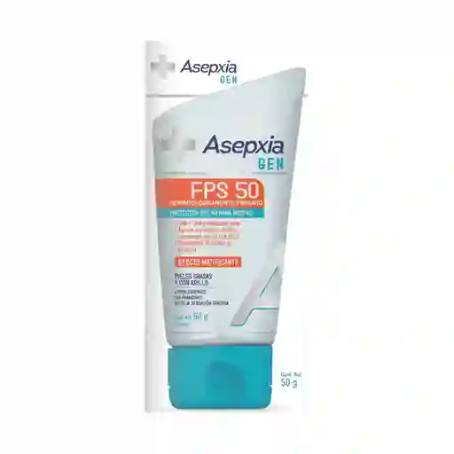 Asepxia Protector Solar Gen Facial Fps 50