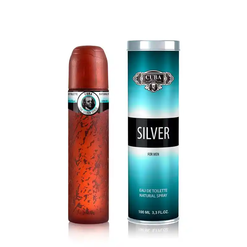 Cuba Perfume Silver For Men