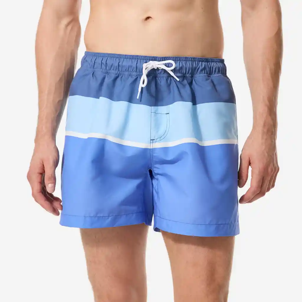 Pantaloneta de Baño Para Hombre - Azul