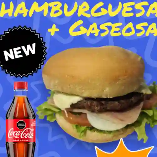 Hamburguesa + Cocacola