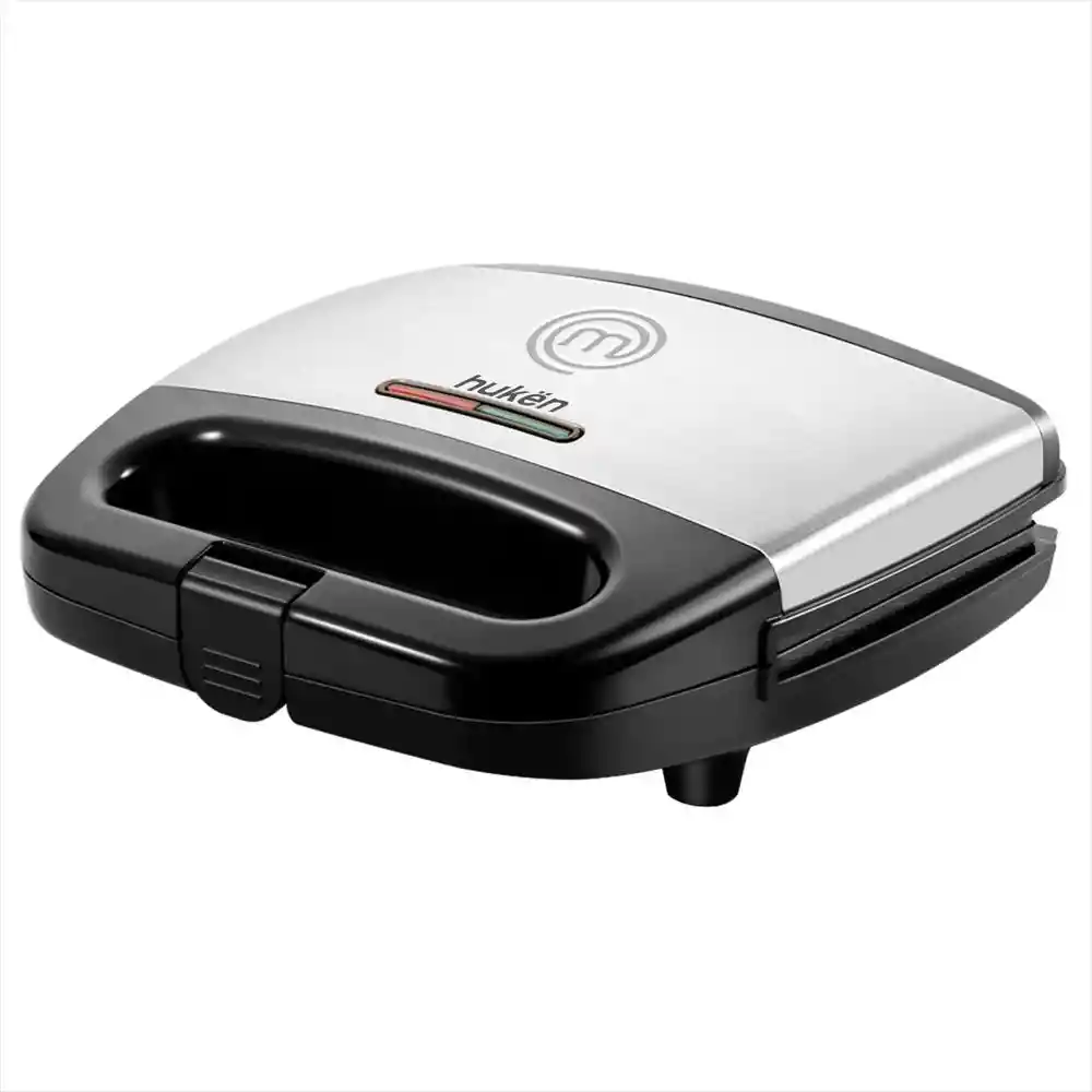 Wafflera Belga Power Ready 2 Rebanadas Acero Masterchef