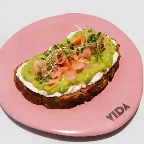 Tostadas de Salmón Ahumado