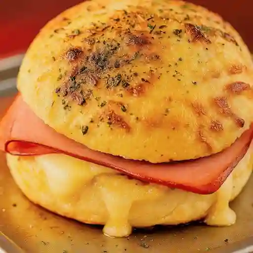 Sándwich exclusivo de jamon y queso