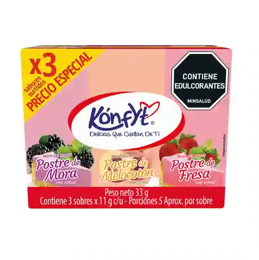 Mezcla Para Preparar Postres Konfyt