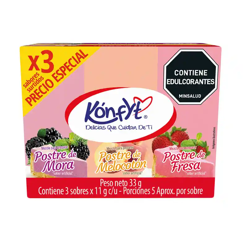 Mezcla Para Preparar Postres Konfyt