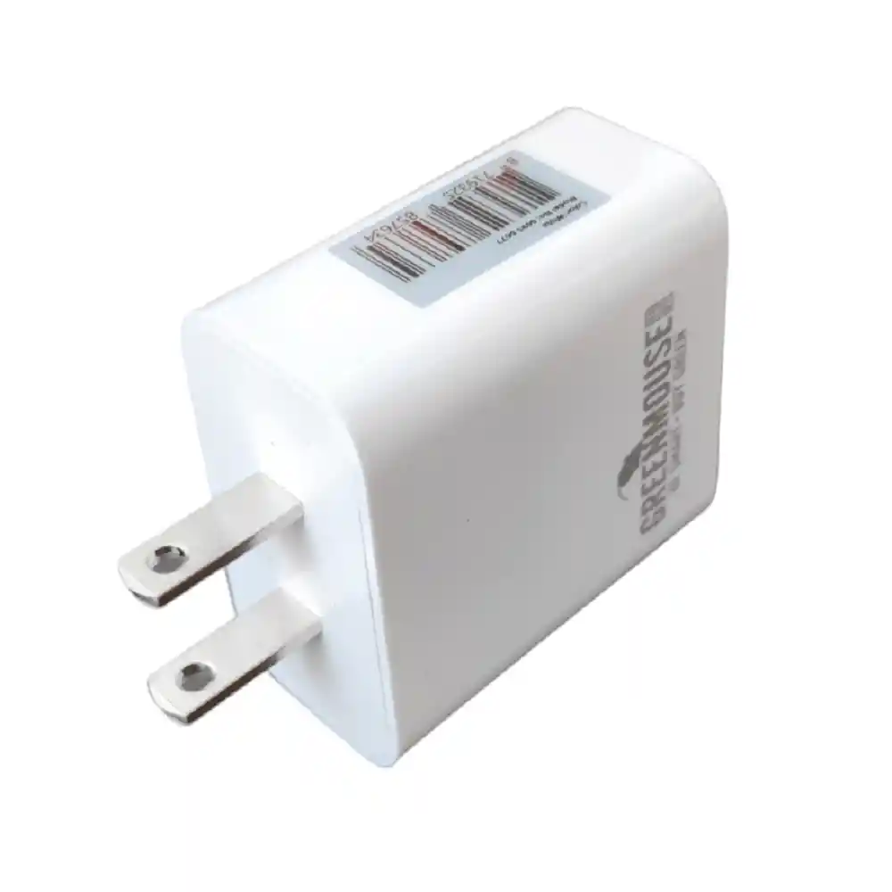 Adaptador Corriente Greenmouse Usb Doble 12 W