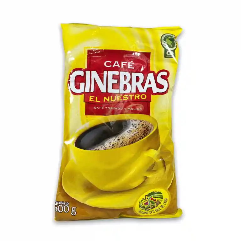 Ginebras Café Tostado y Molido el Nuestro 