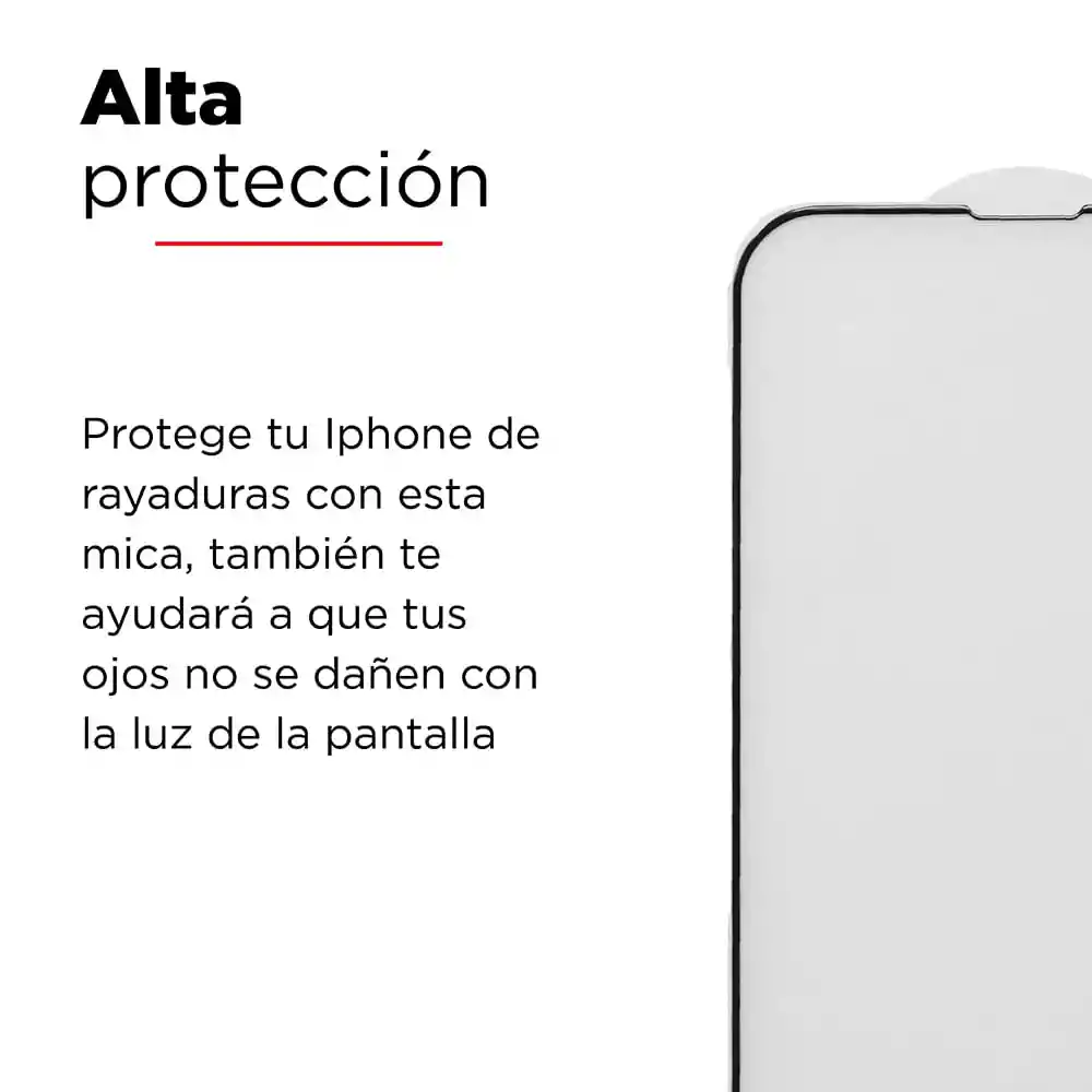Vidrio Templado 2.5d Claro Para Iphone 13 Mini Miniso