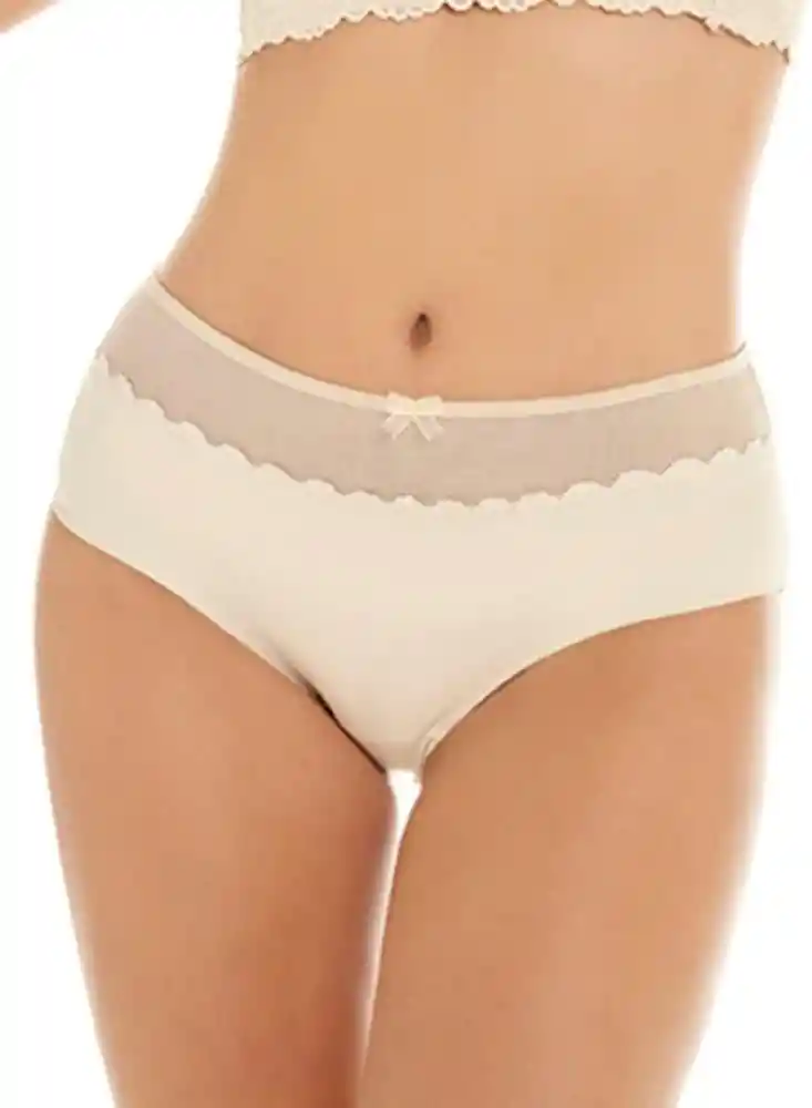 Panty Cachetero Lycra y Tull P L-champa\a