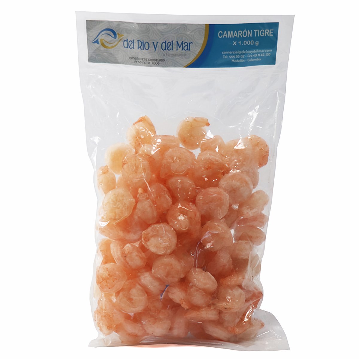Del Río y del Mar Camarón Tigre 1000 g