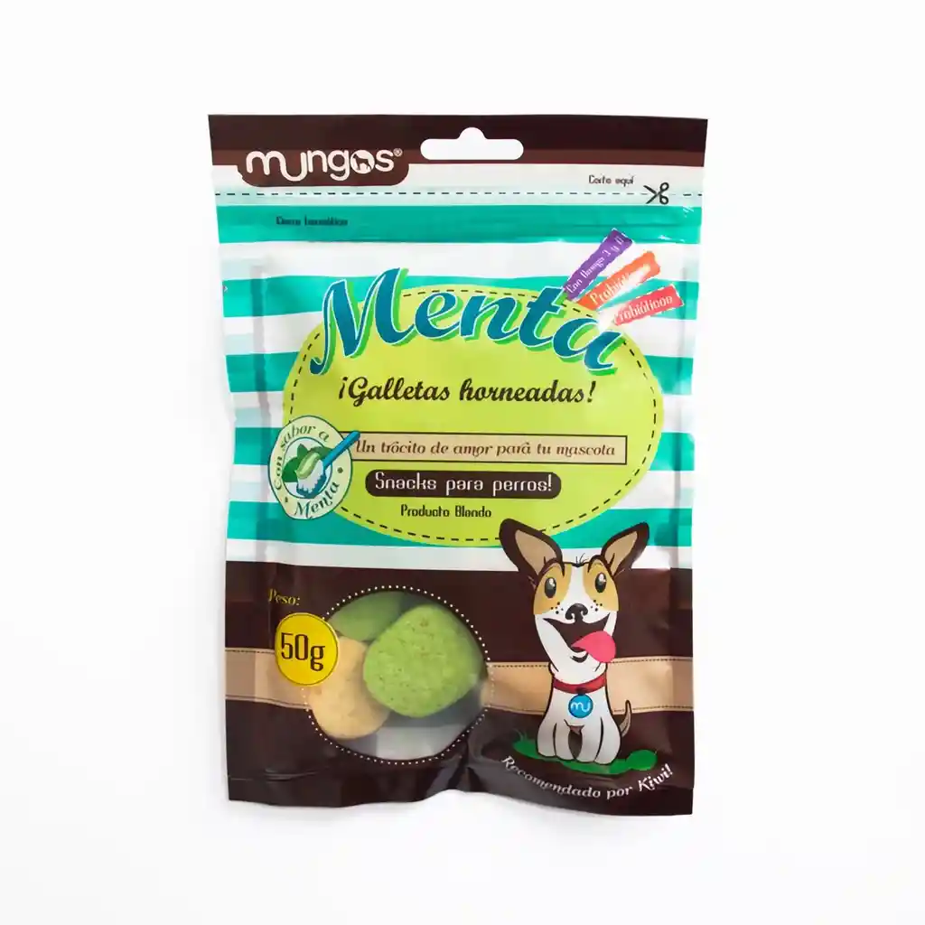 Mungos Galletas de Menta para Perro
