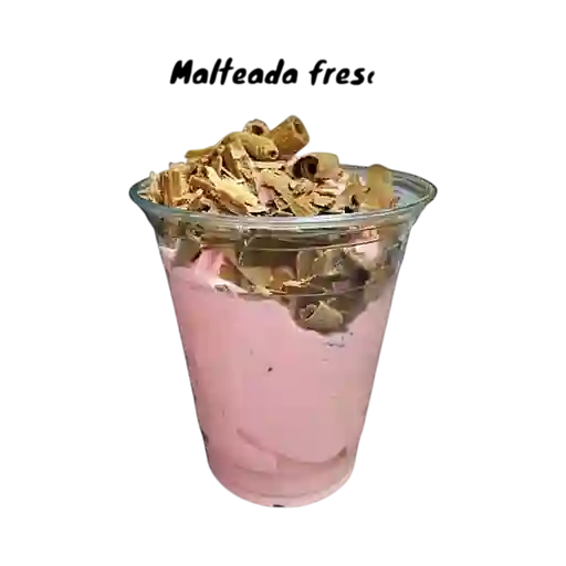 Malteada Fresa