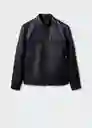 Chaqueta Brake Negro Talla L Hombre Mango