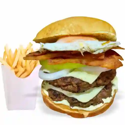 Combo Hamburguesa Imperial Ranchera Angu