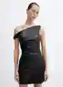 Vestido Milly Negro Talla XS Mujer Mango