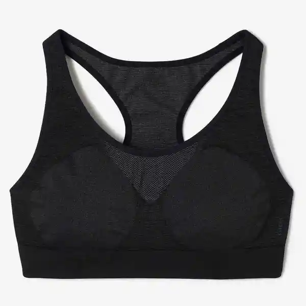 Kalenji Brasier Top Deportivo First Ajuste Moderado Negro T.XL