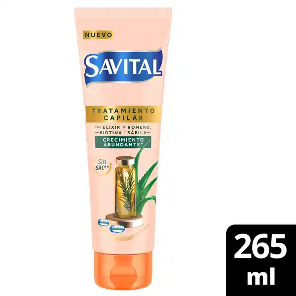 Mascarilla Savital Elixir de Romero Biotina y Sávila 265 mL