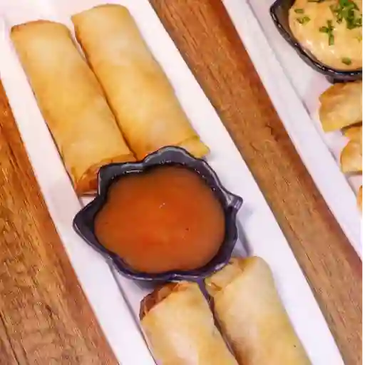 Lumpias de vegetales 4 unidades