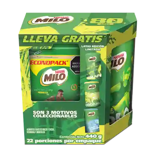 Milo Bebida en Polvo Coleccionable