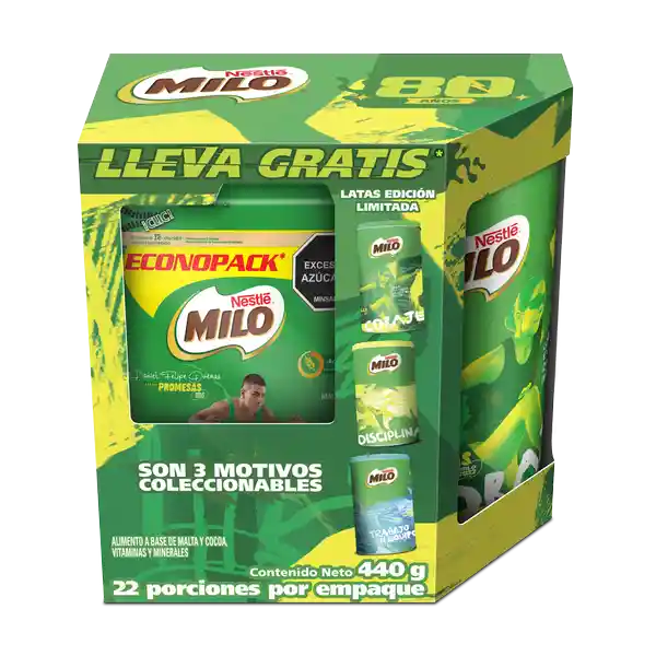 Milo Bebida en Polvo Coleccionable